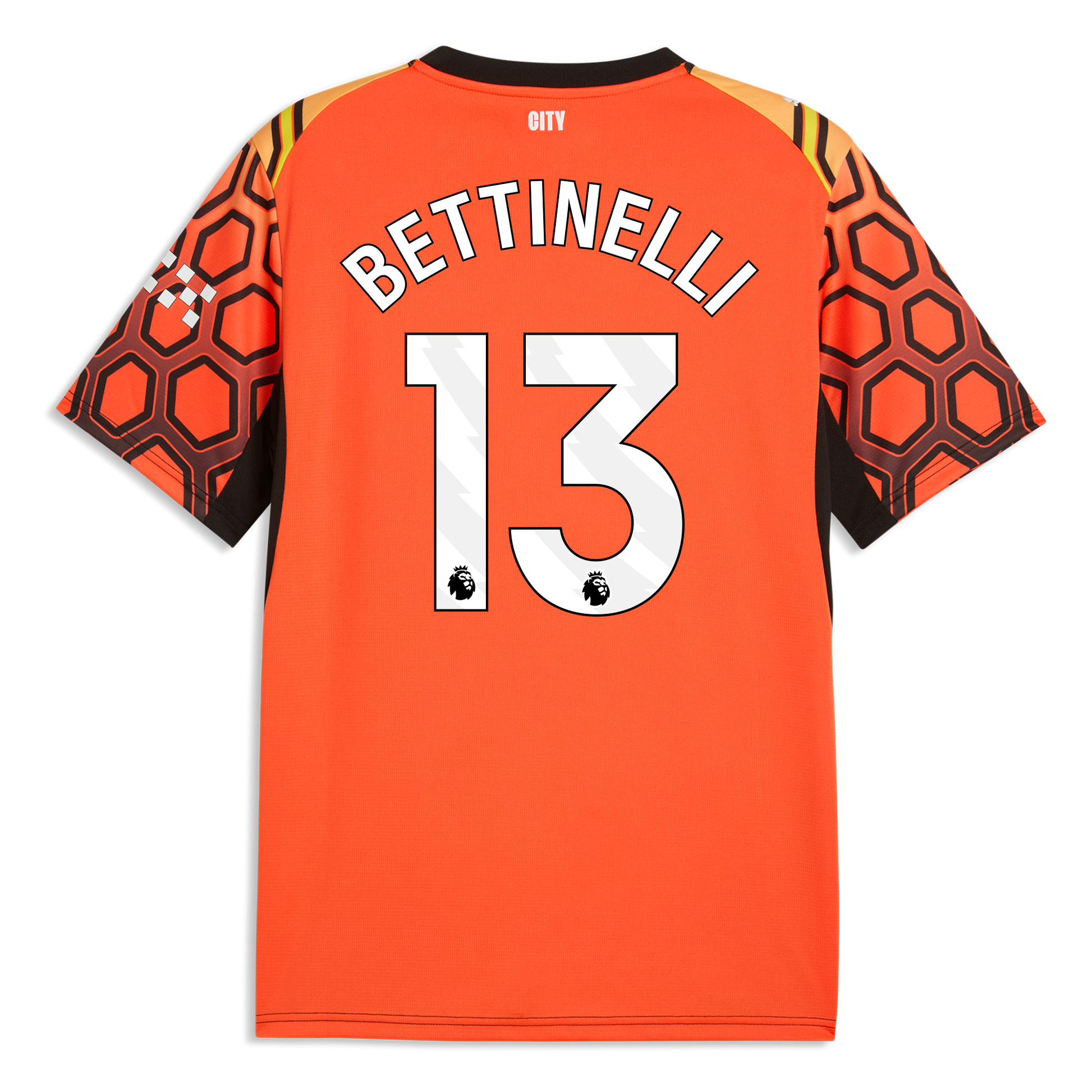 Manchester City Goalkeeper Jersey 2026/27 With BETTINELLI 13 Printing - Hot Heat-PUMA Black