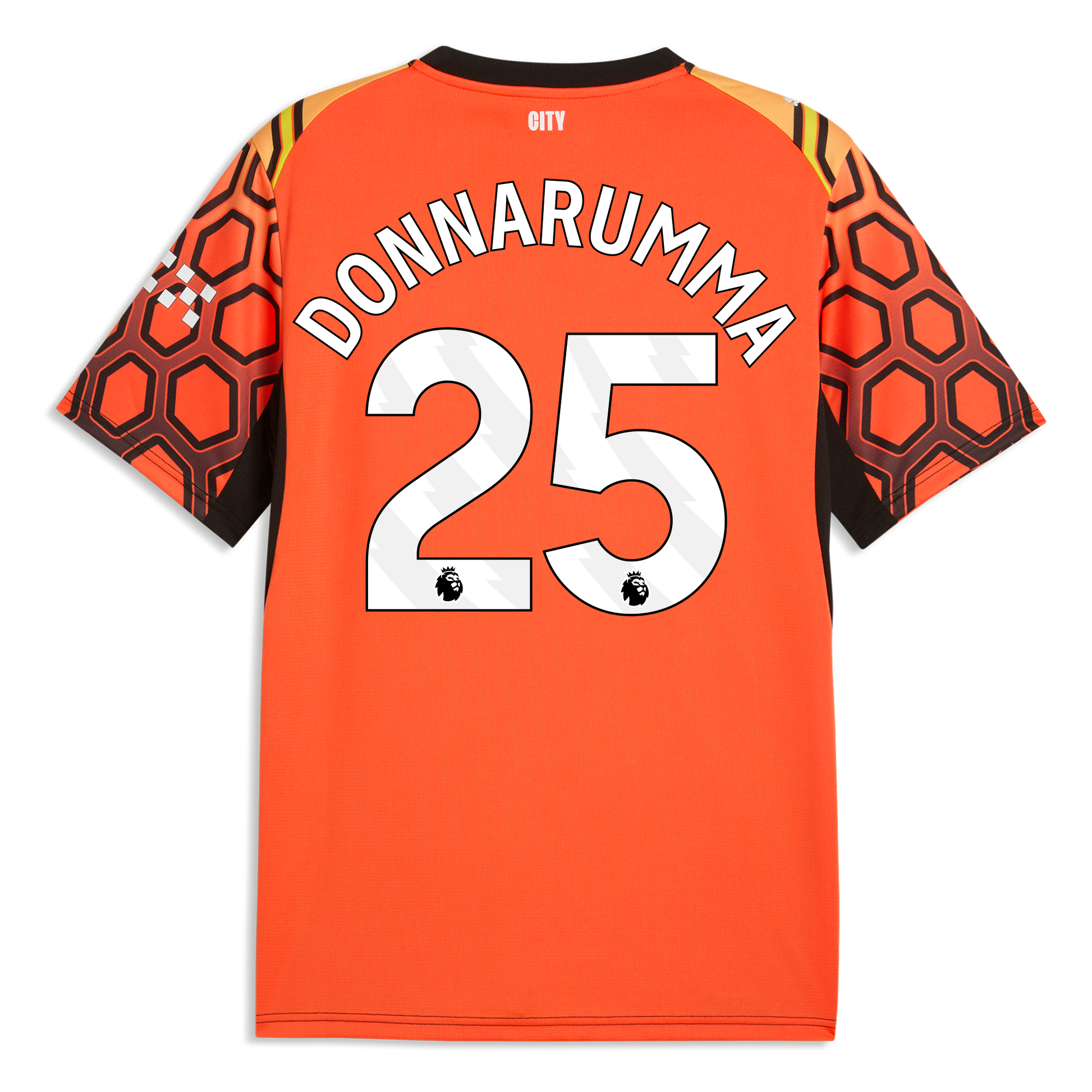 Manchester City Goalkeeper Jersey 2026/27 With DONNARUMMA 25 Printing - Hot Heat-PUMA Black