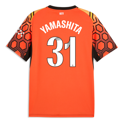 Manchester City Goalkeeper Jersey 2026/27 With YAMASHITA 31 Printing - Hot Heat-PUMA Black