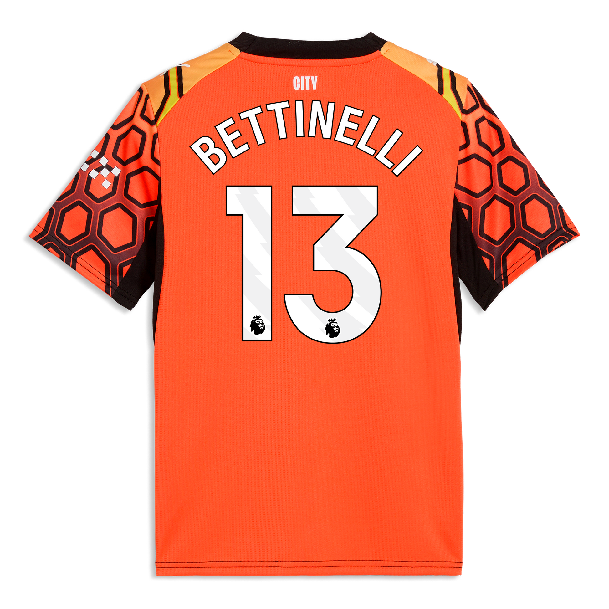 Women's Manchester City Goalkeeper Jersey 2025/26 With BETTINELLI 13 Printing - Hot Heat-PUMA Black