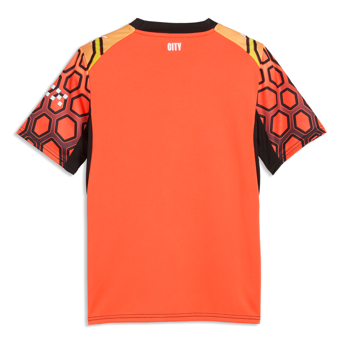 Kids' Manchester City Goalkeeper Jersey 2026/27 - Hot Heat-PUMA Black