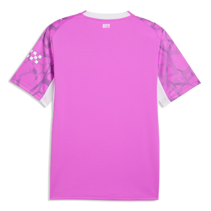 Manchester City Goalkeeper Jersey 2026/27 - Electric Orchid-PUMA White