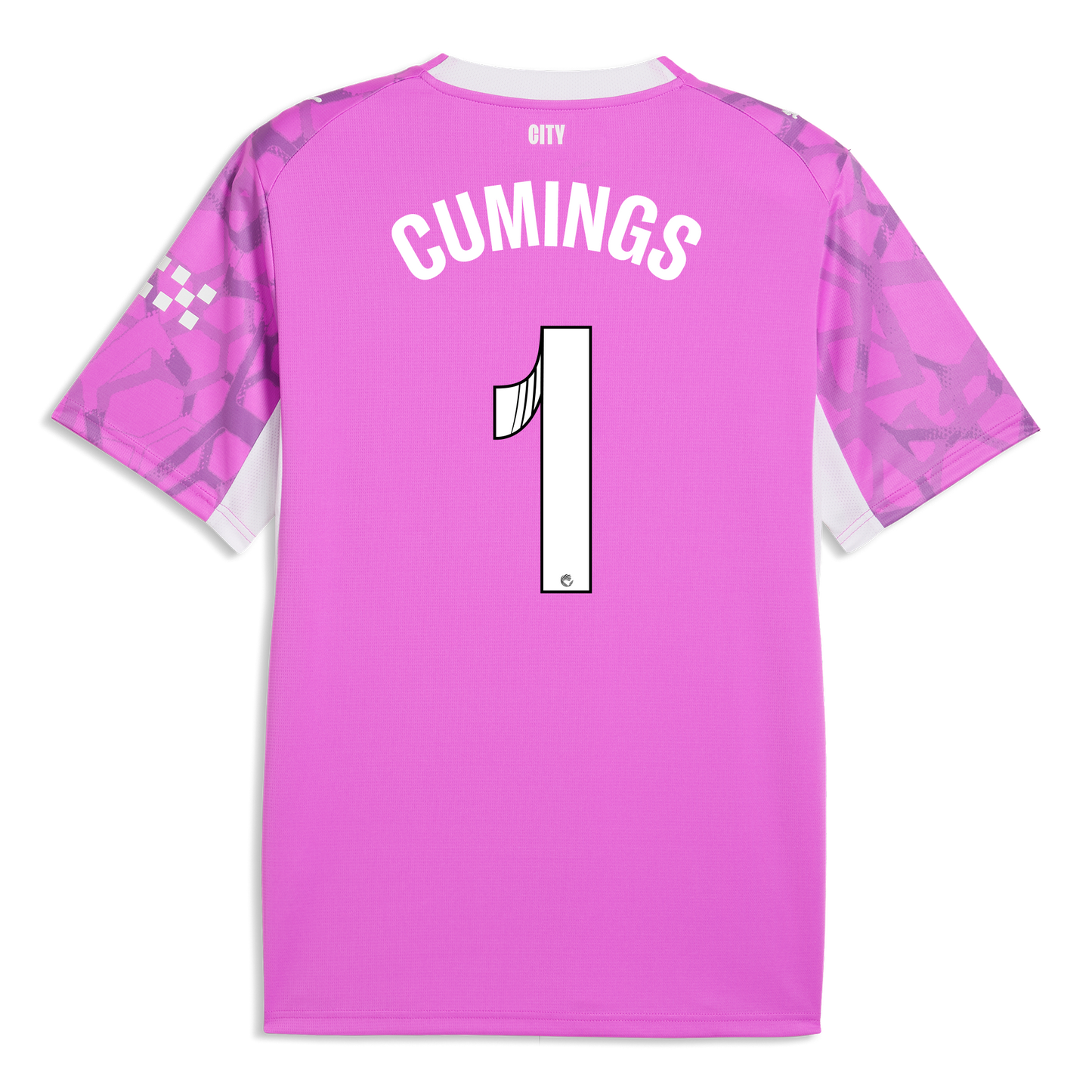 Women's Manchester City Goalkeeper Jersey 2026/27 With CUMINGS 1 Printing