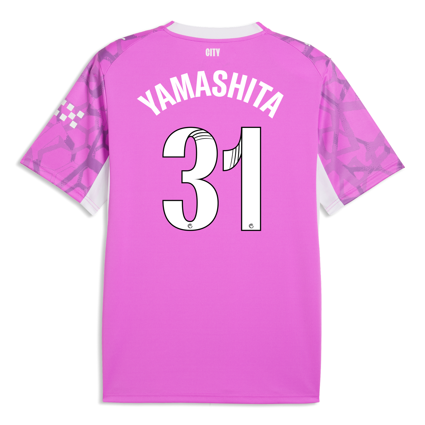 Women's Manchester City Goalkeeper Jersey 2026/27 With YAMASHITA 31 Printing