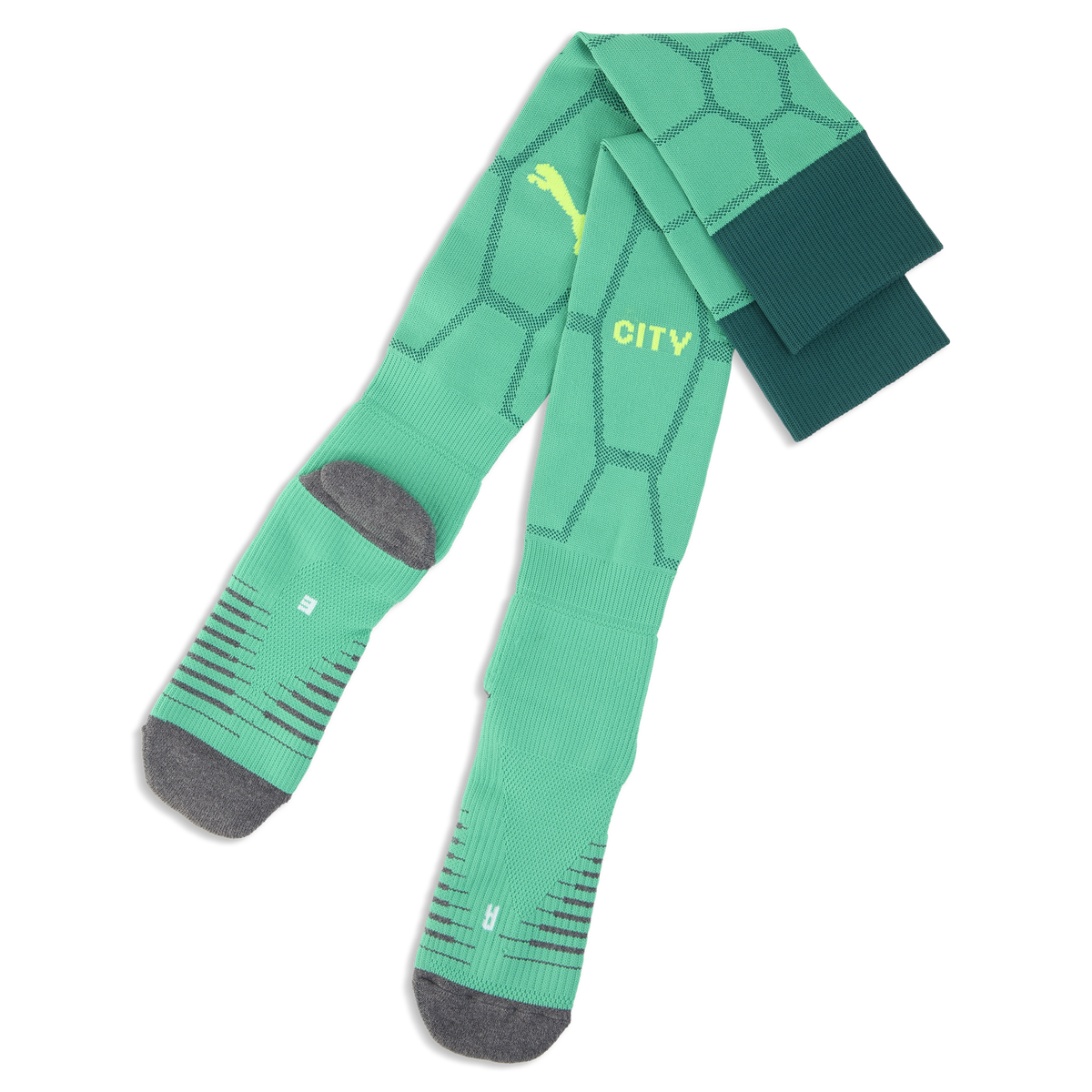 Manchester City Goalkeeper Socks 2026/27 - Vibrant Green-Varsity Green
