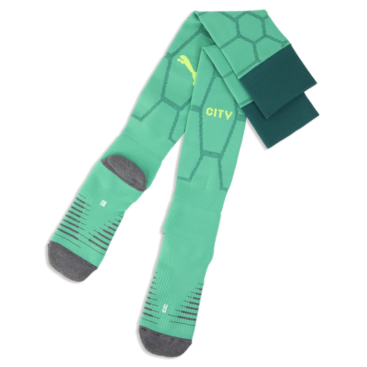 Manchester City Goalkeeper Socks 2026/27 - Vibrant Green-Varsity Green