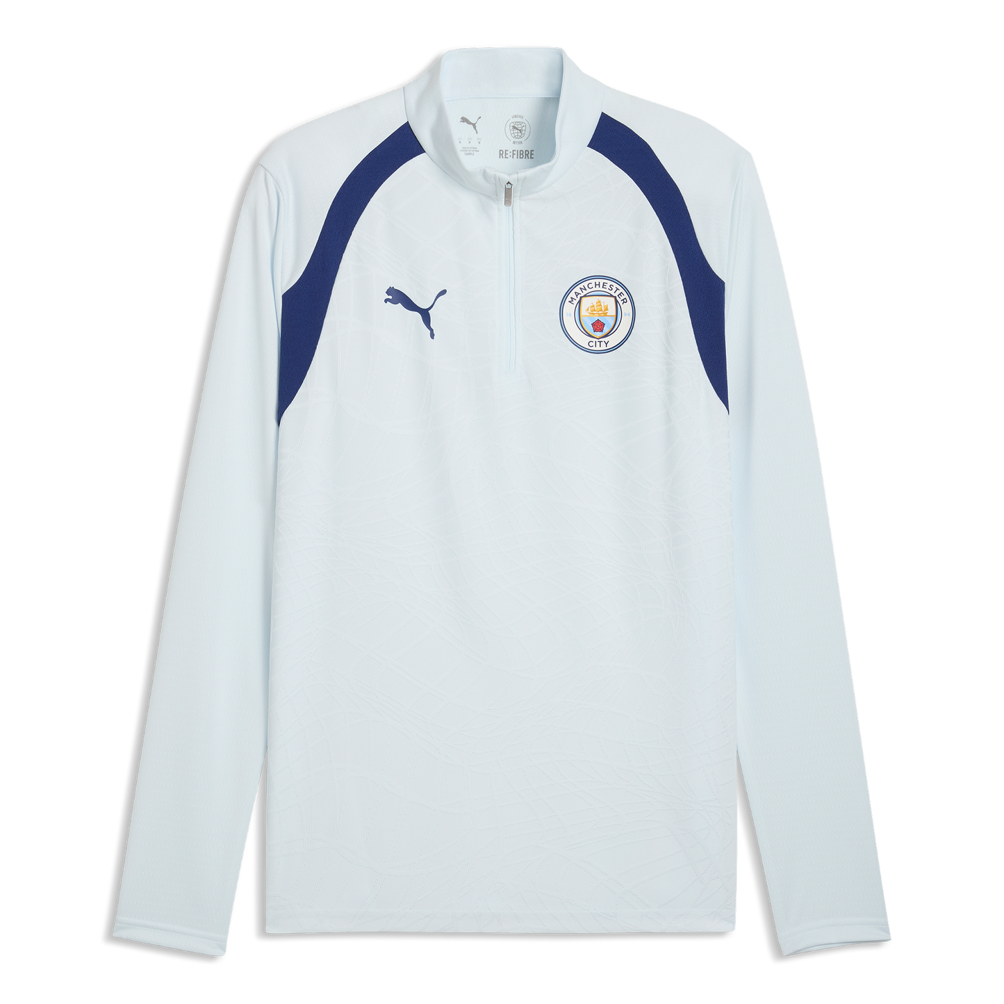 Manchester City Training 1/4 Zip Top 2026/27 - Dewdrop-Blue Jewel