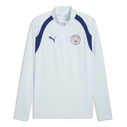 Manchester City Training 1/4 Zip Top 2026/27 - Dewdrop-Blue Jewel
