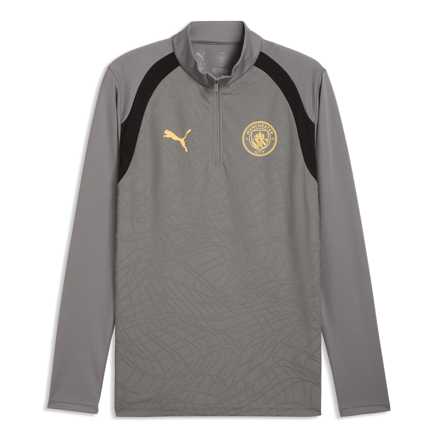 Manchester City Training 1/4 Zip Top 2026/27 - Cast Iron-Flaxen