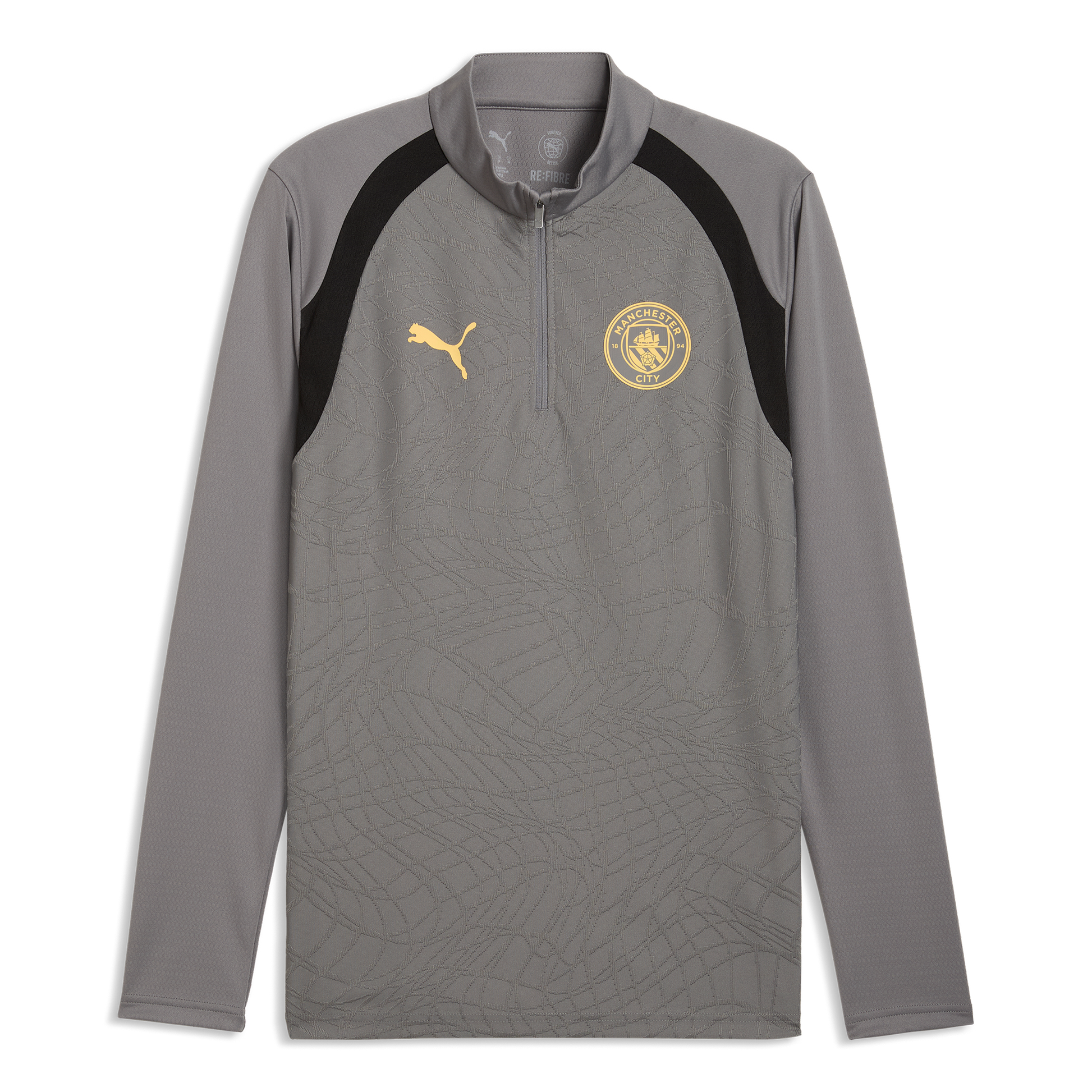 Manchester City Training 1/4 Zip Top 2026/27 - Cast Iron-Flaxen