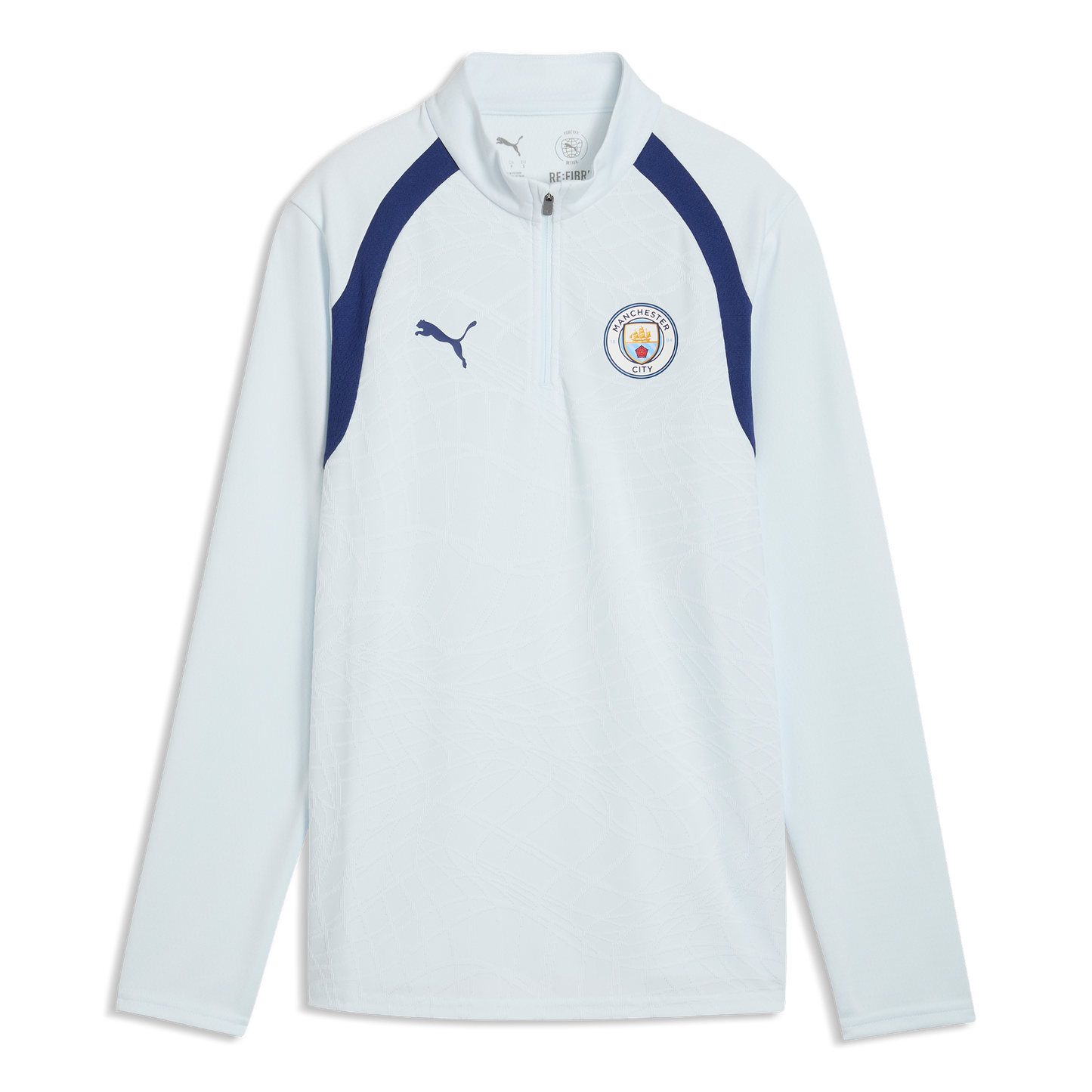 Women's Manchester City Training 1/4 Zip Top 2026/27 - Dewdrop-Blue Jewel