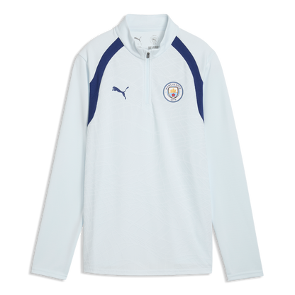 Women's Manchester City Training 1/4 Zip Top 2026/27 - Dewdrop-Blue Jewel