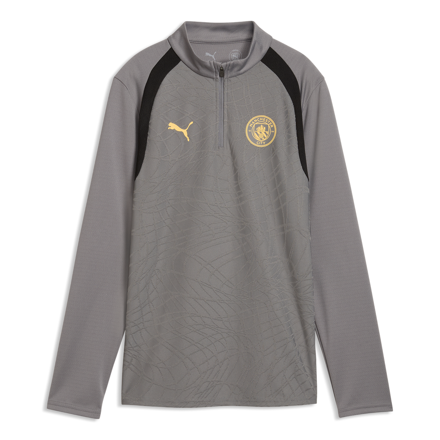 Women's Manchester City Training 1/4 Zip Top 2026/27 - Cast Iron-Flaxen