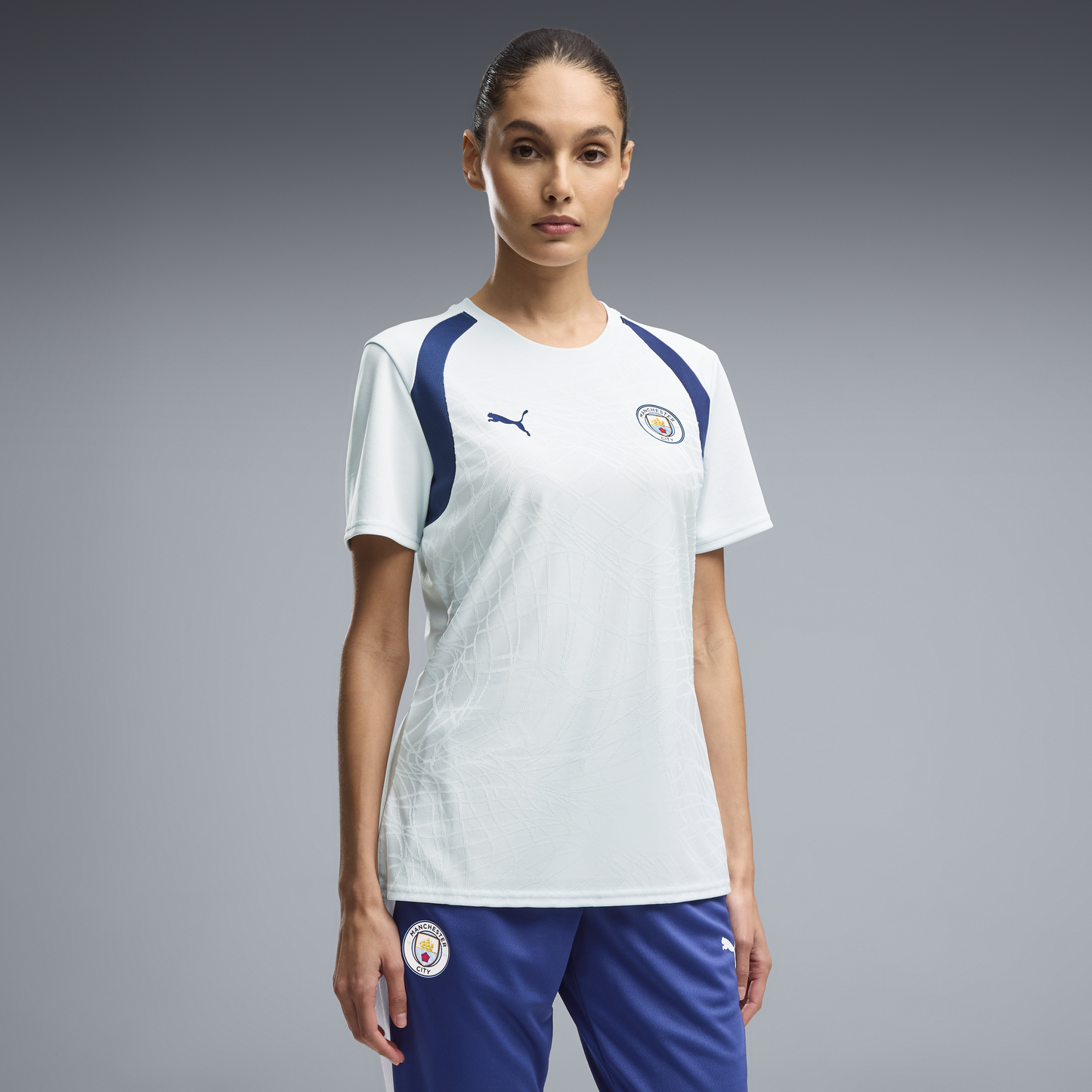 Women's Manchester City Training Jersey 2026/27 - Dewdrop-Blue Jewel