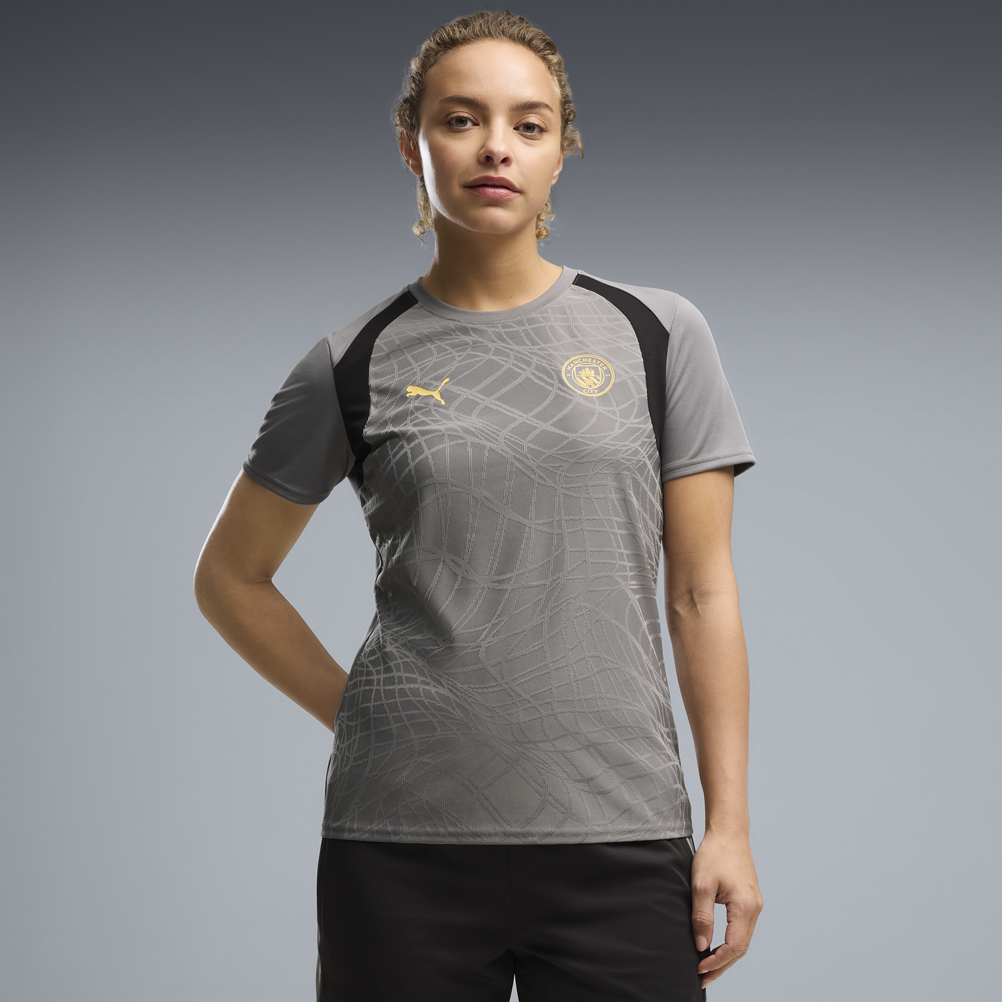 Women's Manchester City Training Jersey 2026/27 - Cast Iron-Flaxen