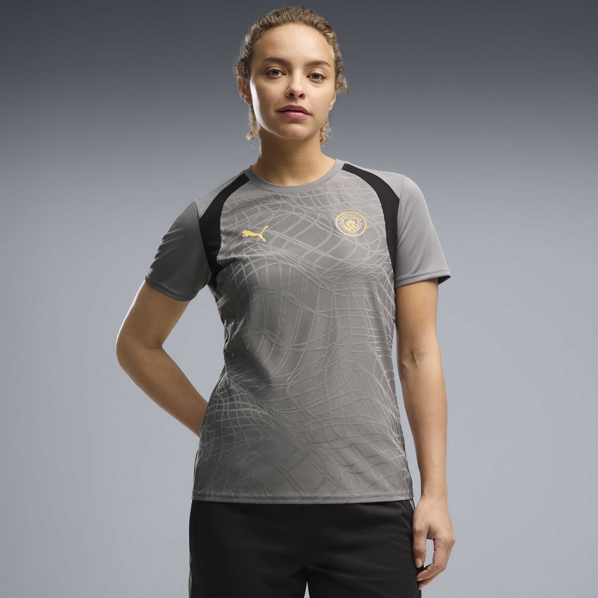 Women's Manchester City Training Jersey 2026/27 - Cast Iron-Flaxen
