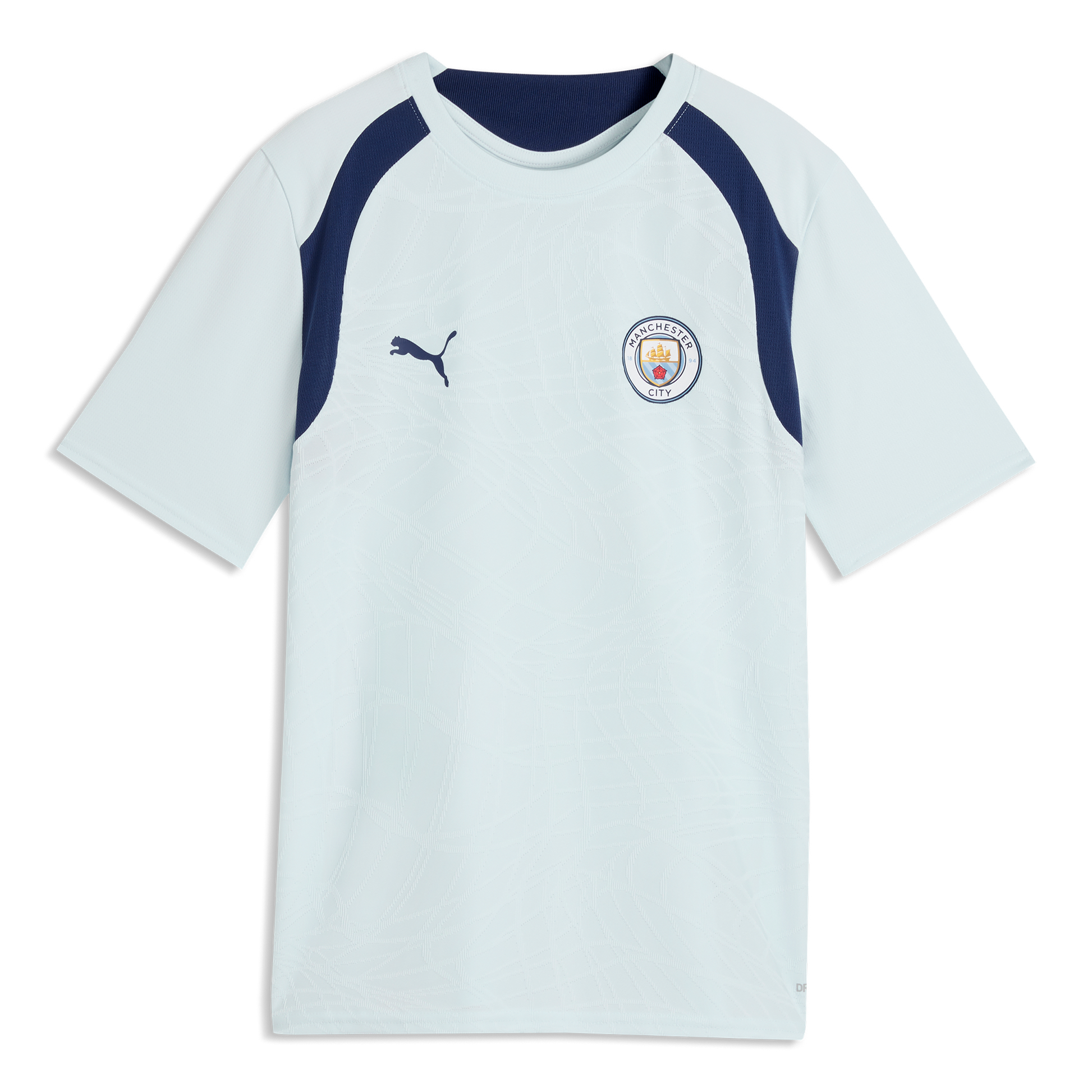 Kids' Manchester City Training Jersey 2026/27 - Dewdrop-Blue Jewel