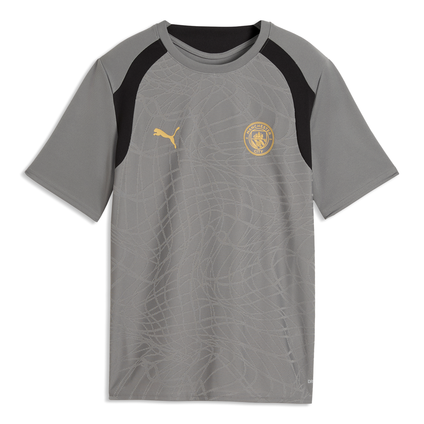 Kids' Manchester City Training Jersey 2026/27 - Cast Iron-Flaxen