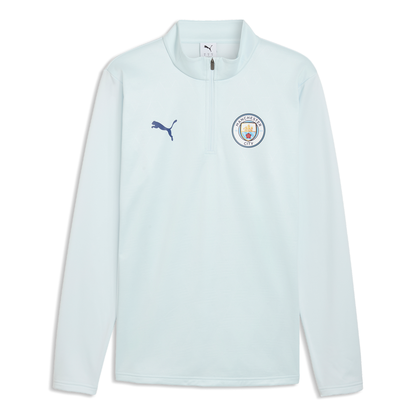 Manchester City Training Warm Top 2026/27 - Dewdrop-Blue Jewel
