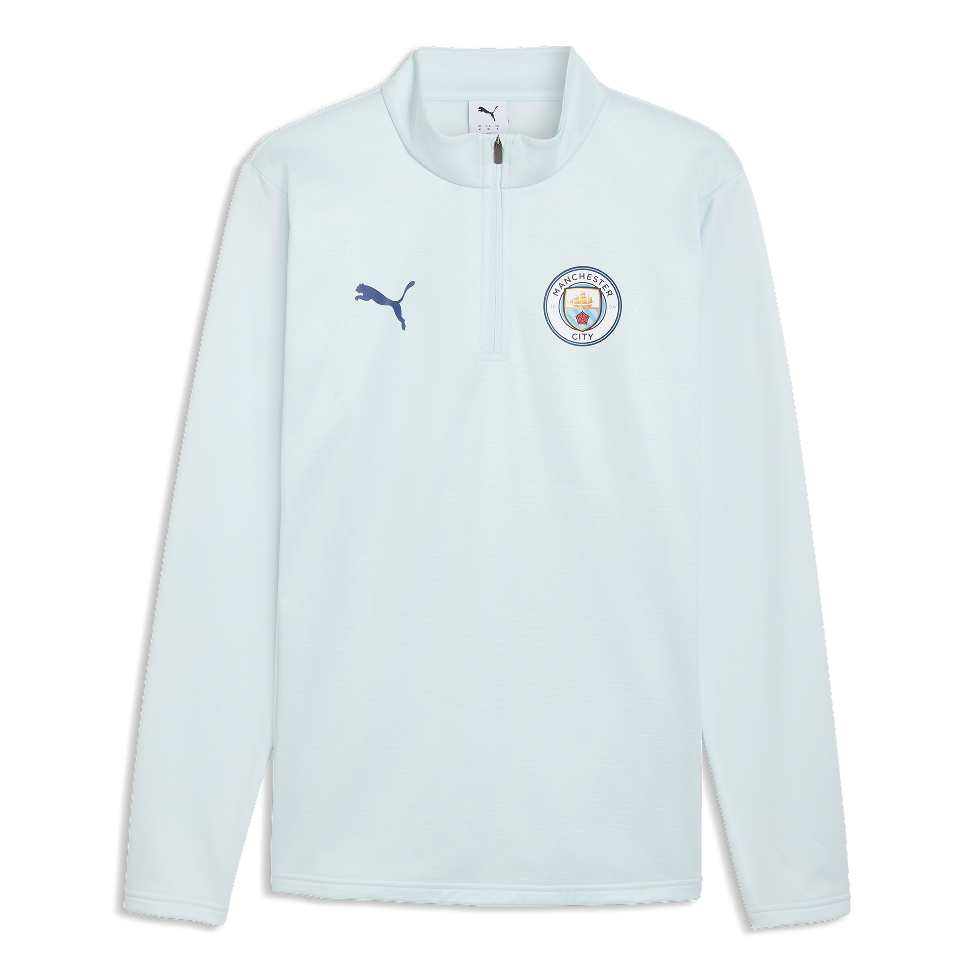 Manchester City Training Warm Top 2026/27 - Dewdrop-Blue Jewel