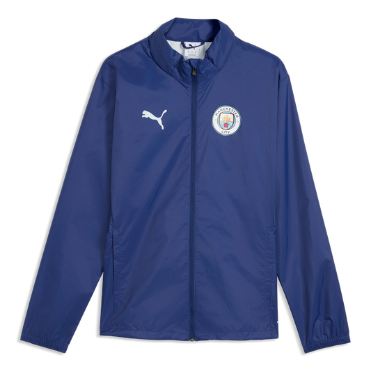 Manchester City Training All Weather Jacket 2026/27 - Blue Jewel-Dewdrop