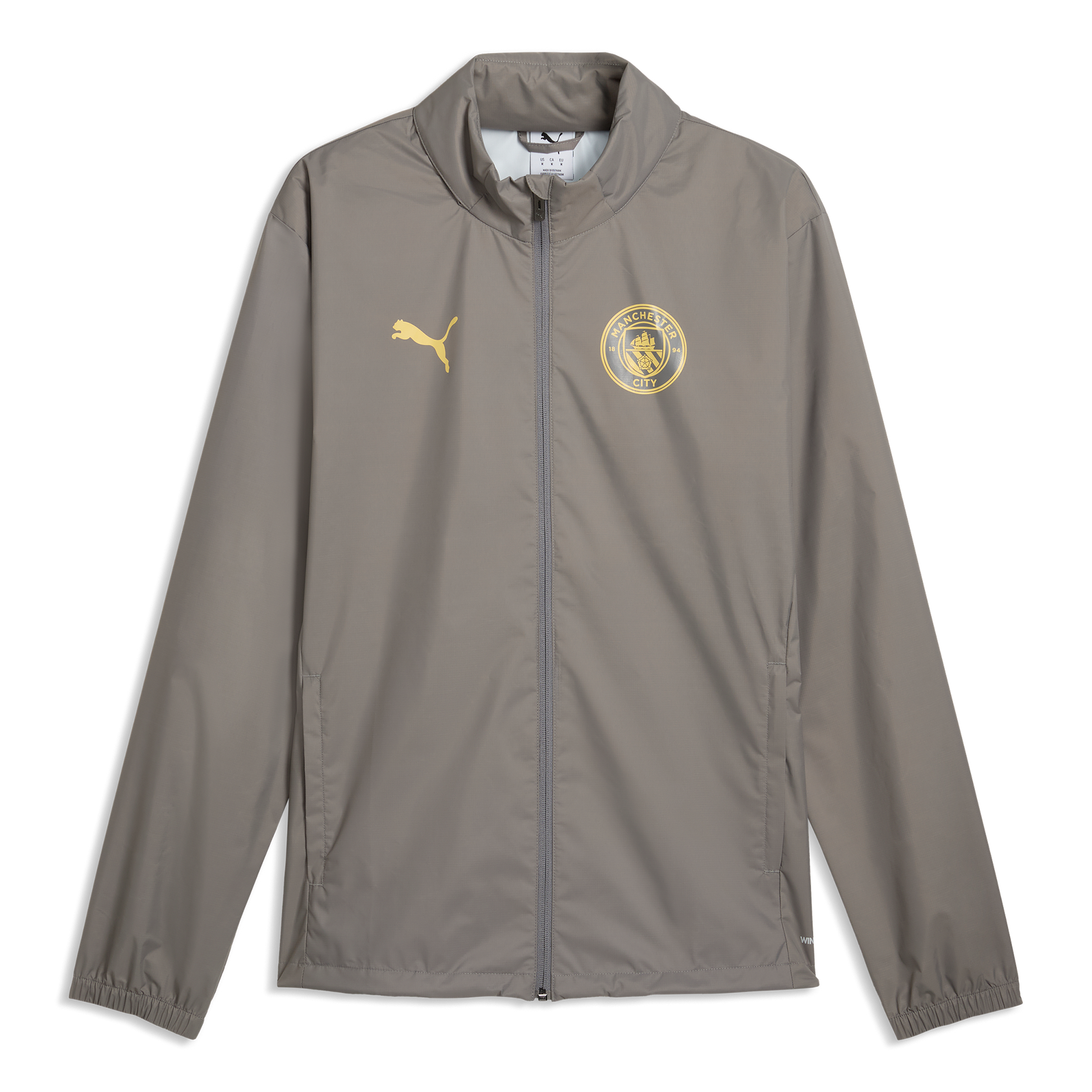 Manchester City Training All Weather Jacket 2026/27 - Cast Iron-Flaxen