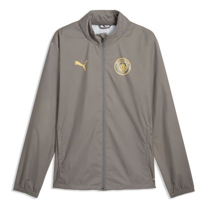 Manchester City Training All Weather Jacket 2026/27 - Cast Iron-Flaxen