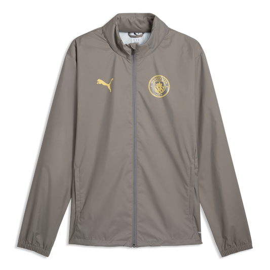 Manchester City Training All Weather Jacket 2026/27 - Cast Iron-Flaxen