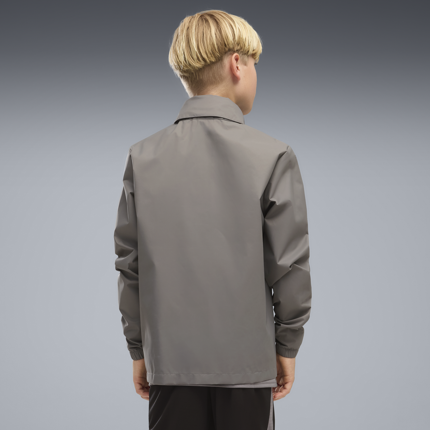 Kids' Manchester City Training All Weather Jacket 2026/27 - Cast Iron-Flaxen