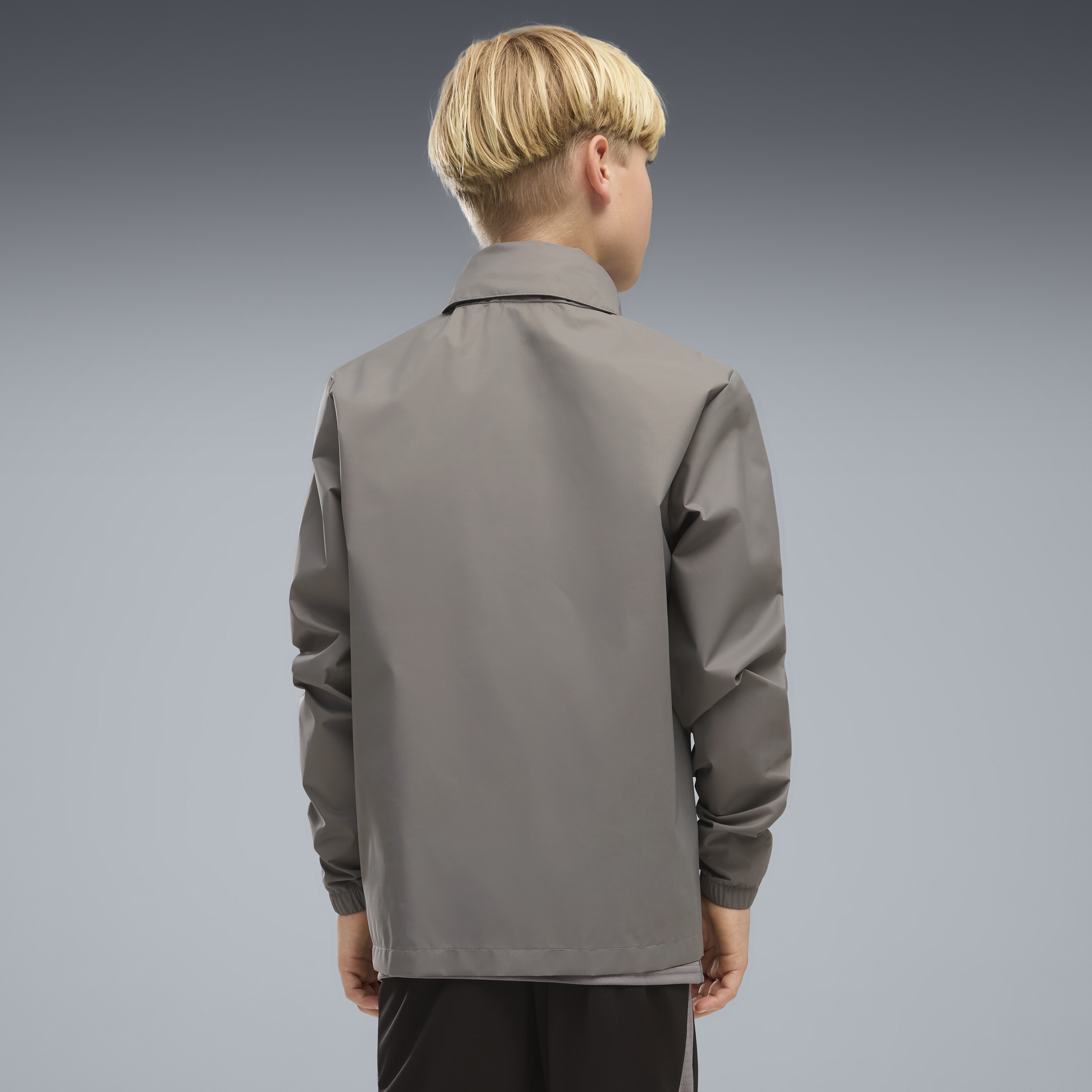 Kids' Manchester City Training All Weather Jacket 2026/27 - Cast Iron-Flaxen