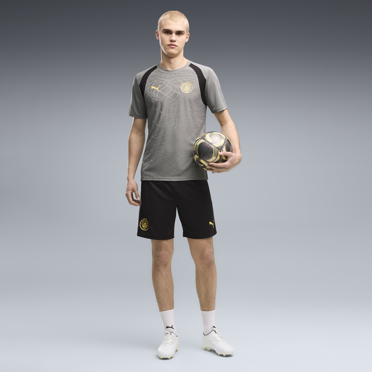 Manchester City Training Pocket Shorts 2026/27 - PUMA Black-Cast Iron