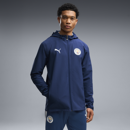 Manchester City Training Softshell Jacket 2026/27 - Blue Jewel-Dewdrop