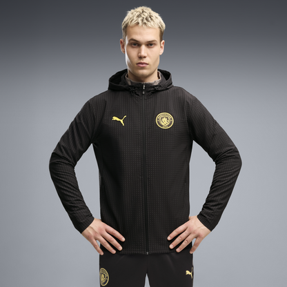 Manchester City Training Softshell Jacket 2026/27 - PUMA Black-Flaxen