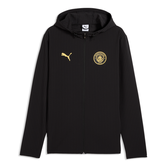 Manchester City Training Softshell Jacket 2026/27 - PUMA Black-Flaxen