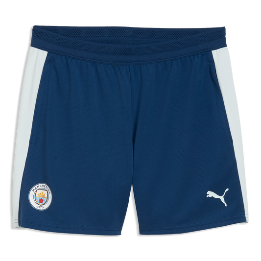 Women's Manchester City Training Pocket Shorts 2026/27 - Blue Jewel-Dewdrop