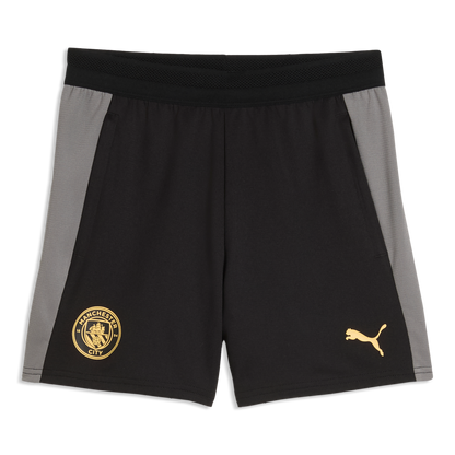 Kids' Manchester City Training Pocket Shorts 2026/27 - PUMA Black-Cast Iron