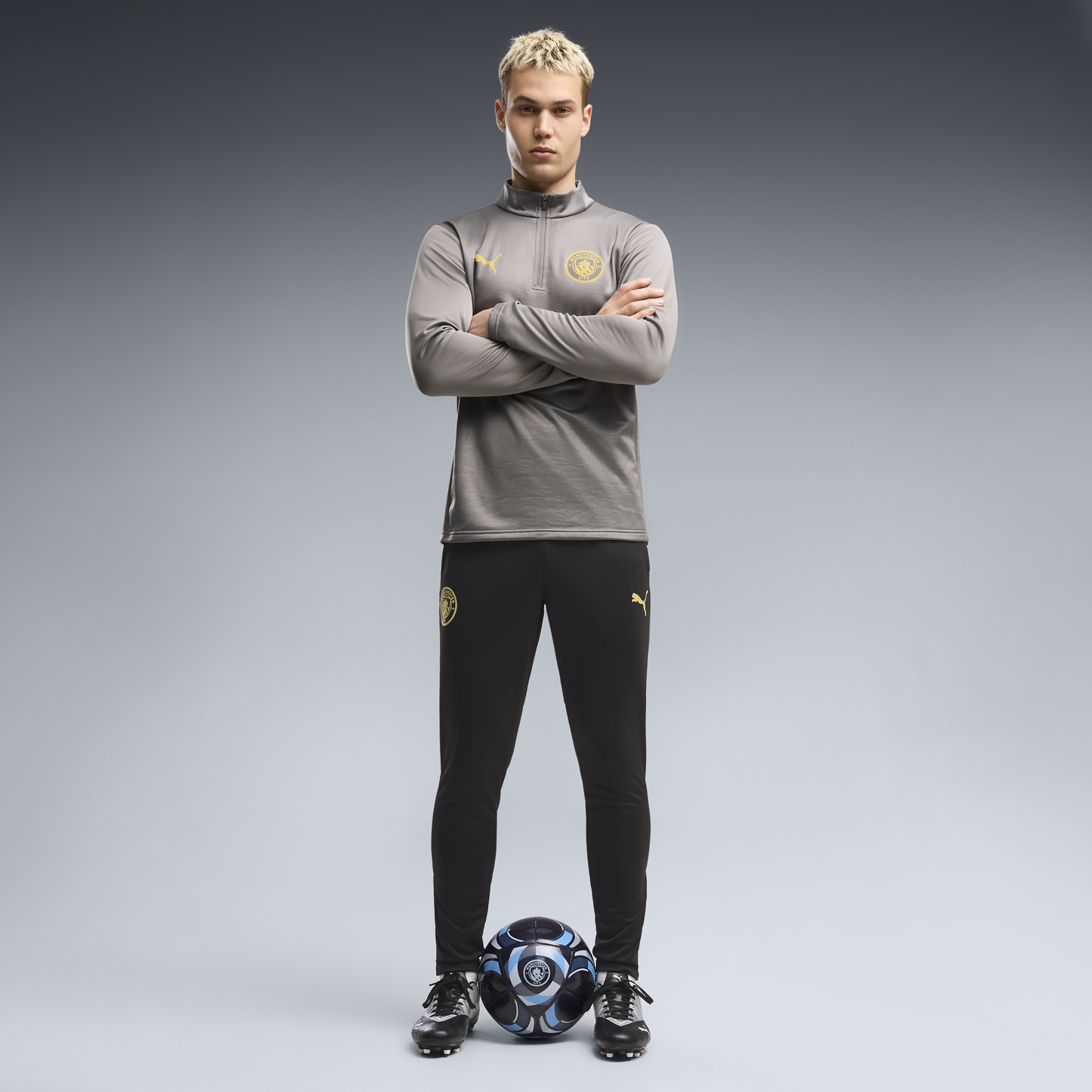Manchester City Training Pocket Pants 2026/27 - PUMA Black-Cast Iron