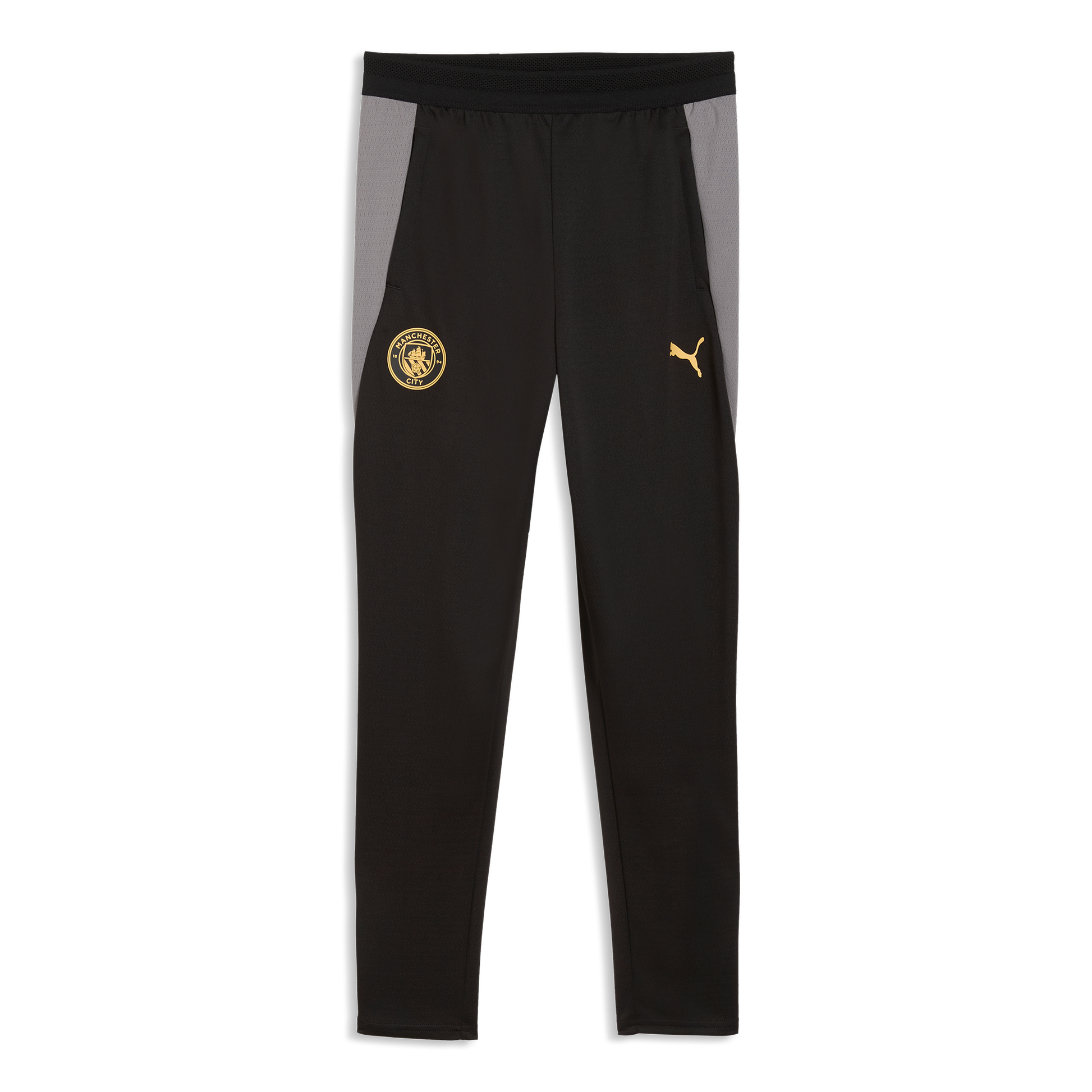 Kids' Manchester City Training Pocket Pants 2026/27 - PUMA Black-Cast Iron