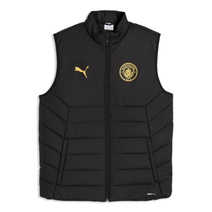 Manchester City Training Gilet 2026/27 - PUMA Black-Flaxen