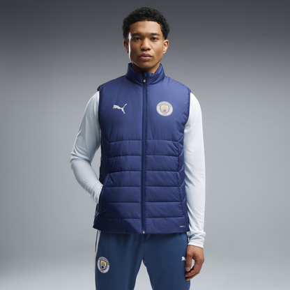 Manchester City Training Gilet 2026/27 - Blue Jewel-Dewdrop