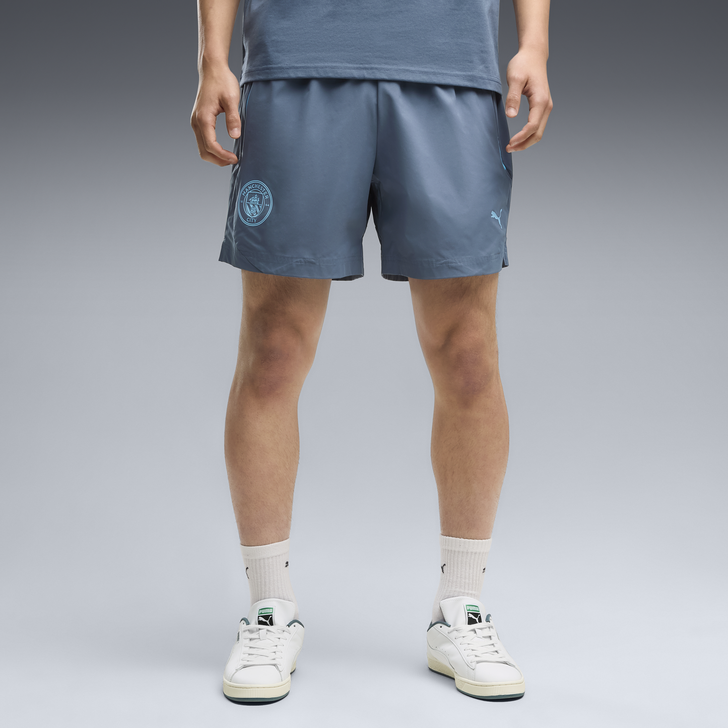 Manchester City PUMATECH Woven Shorts 2026/27 - Evening Sky-Luminous Blue