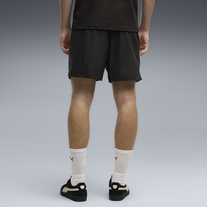 Manchester City PUMATECH Woven Shorts 2026/27 - PUMA Black-Yellow Blaze
