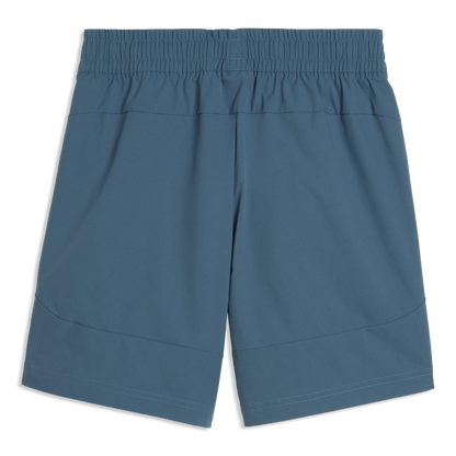 Kids' Manchester City PUMATECH Woven Shorts 2026/27 - Evening Sky-Luminous Blue
