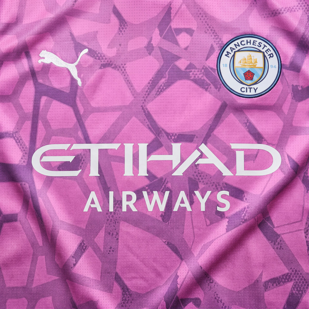 Women's Manchester City Goalkeeper Jersey 2026/27 - Electric Orchid-PUMA White