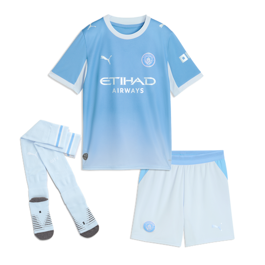 Kids' Manchester City Full Home Kit 26/27